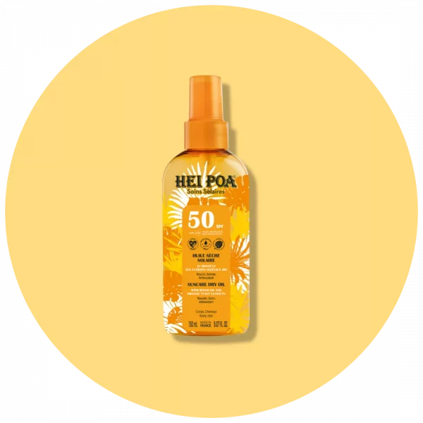 HEI POA Huile Solaire Monoï SPF15 Solaire