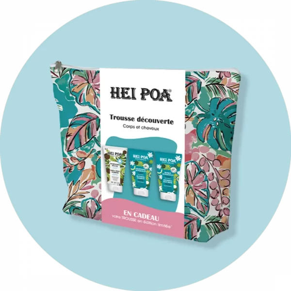 HEI POA Trousse découverte 2023 Shampoing douche soin