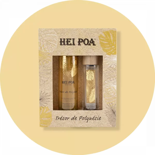 HEI POA COFFRET TRÉSOR DE POLYNÉSIE coffret cadeau