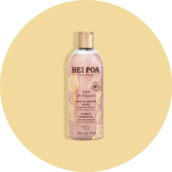 HEI POA Huile de douche Nacrée Trésor de Polynésie Huile de douche