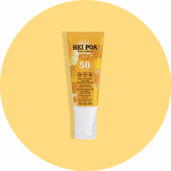 Gel en huile invisible solaire SPF50
