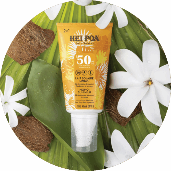 Lait solaire visage et corps SPF50
