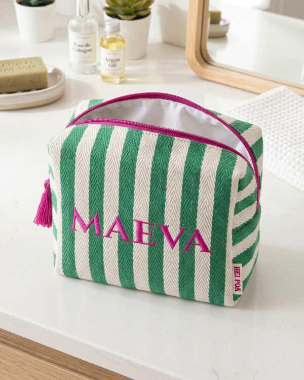 Trousse rayure Maeva